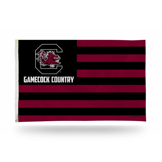 University of South Carolina Gamecocks Premium 3x5 Feet Flag Banner, Country Design, Metal Grommets, Outdoor Use, Single Sided