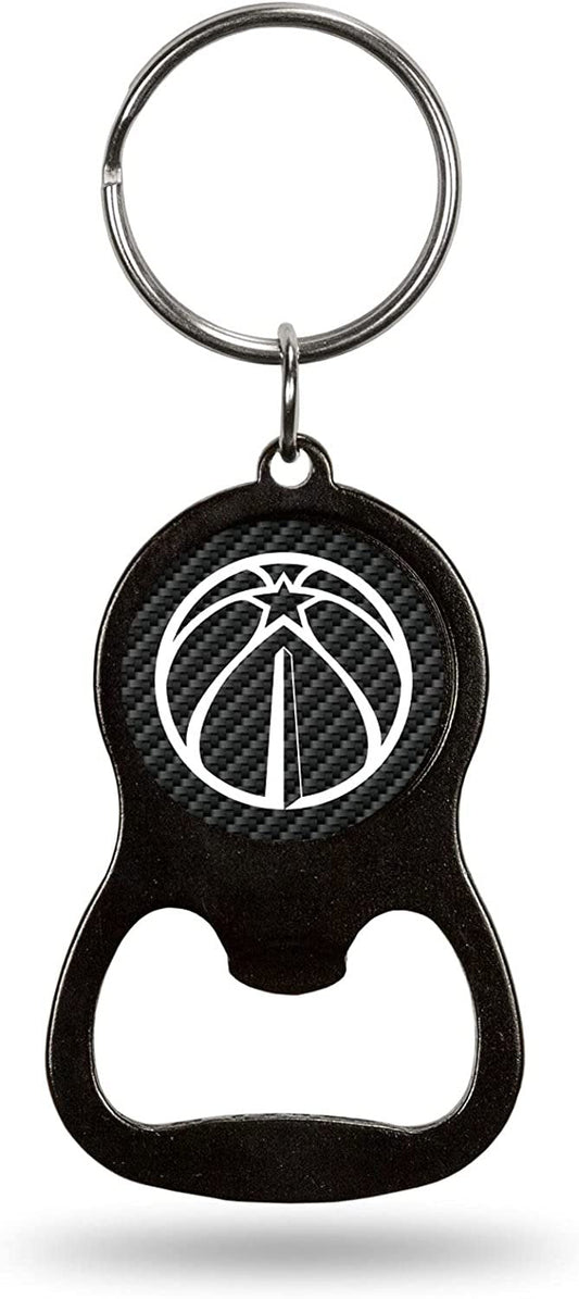 Washington Wizards Keychain Bottle Opener Carbon Fiber Design Metal Basketball