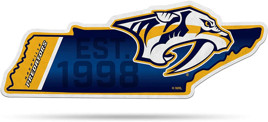 Nashville Predators 18" State Design Pennant Soft Felt