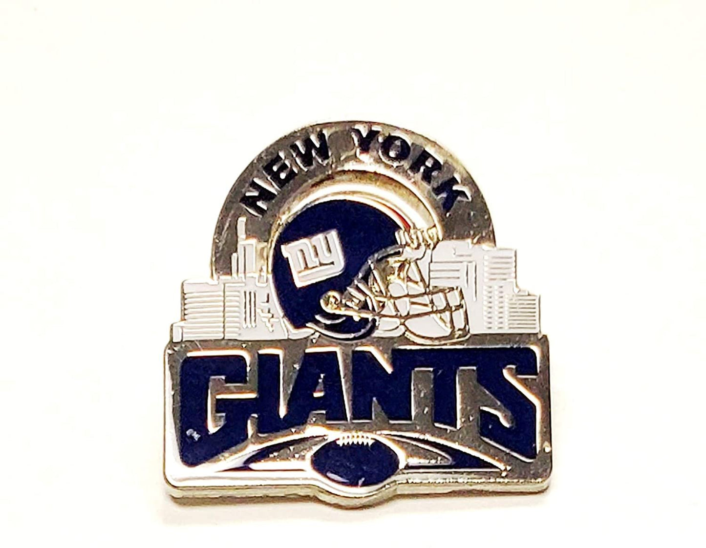 New York Giants Premium Metal Pin, Lapel Hat Tie, Push Pin Backing