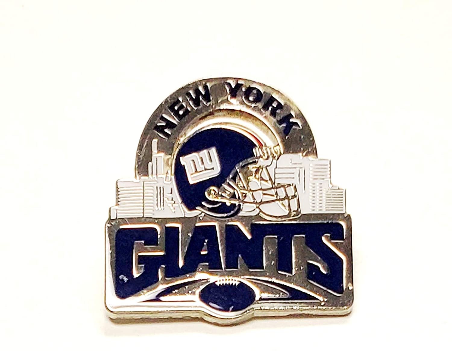 New York Giants Premium Metal Pin, Lapel Hat Tie, Push Pin Backing