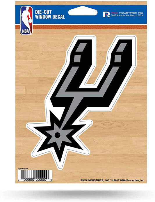 San Antonio Spurs 5 Inch Decal Sticker Die Cut Flat Vinyl