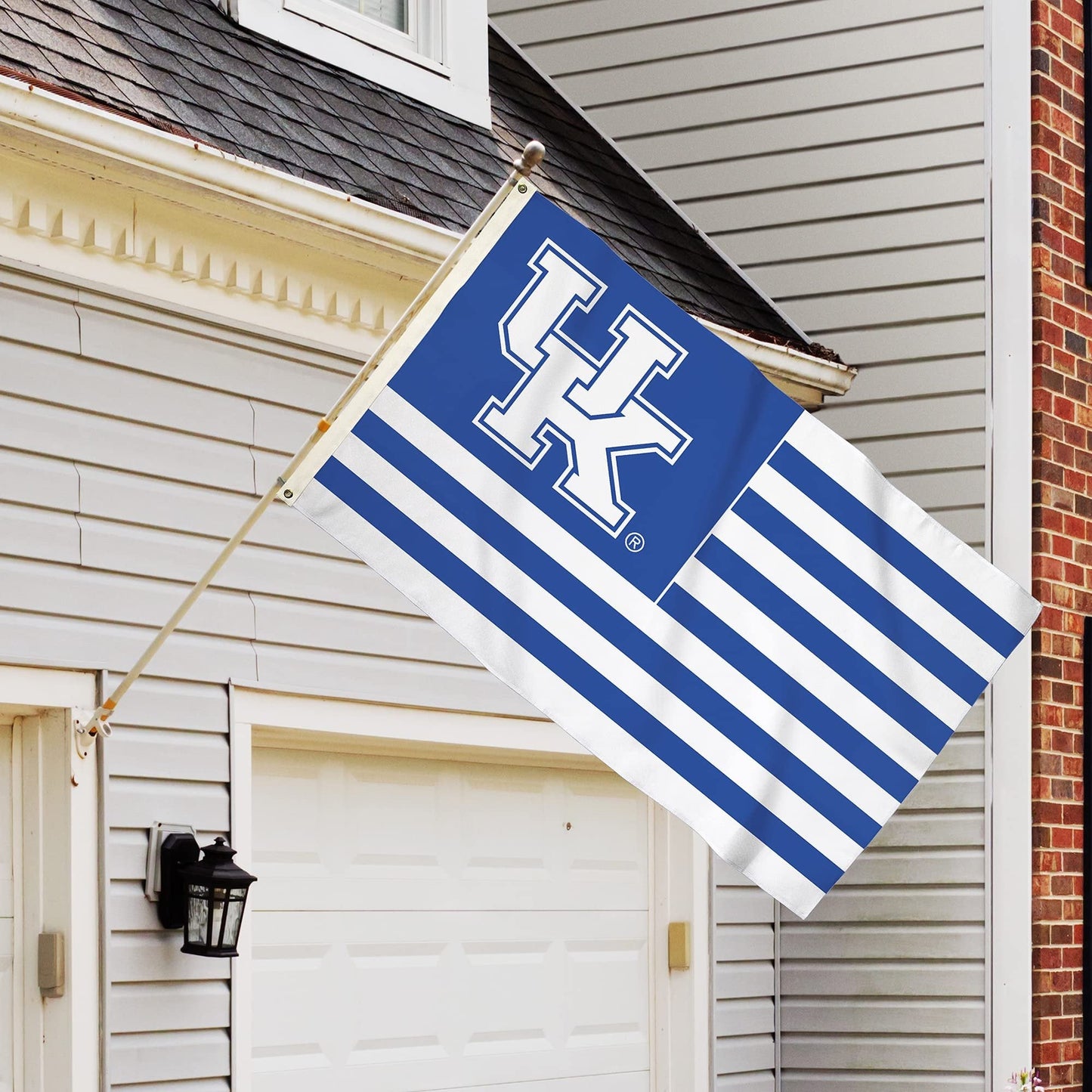 University of Kentucky Wildcats 3x5 Feet Flag Banner, Logo Design, Metal Grommets, Outdoor Use, Single Sided