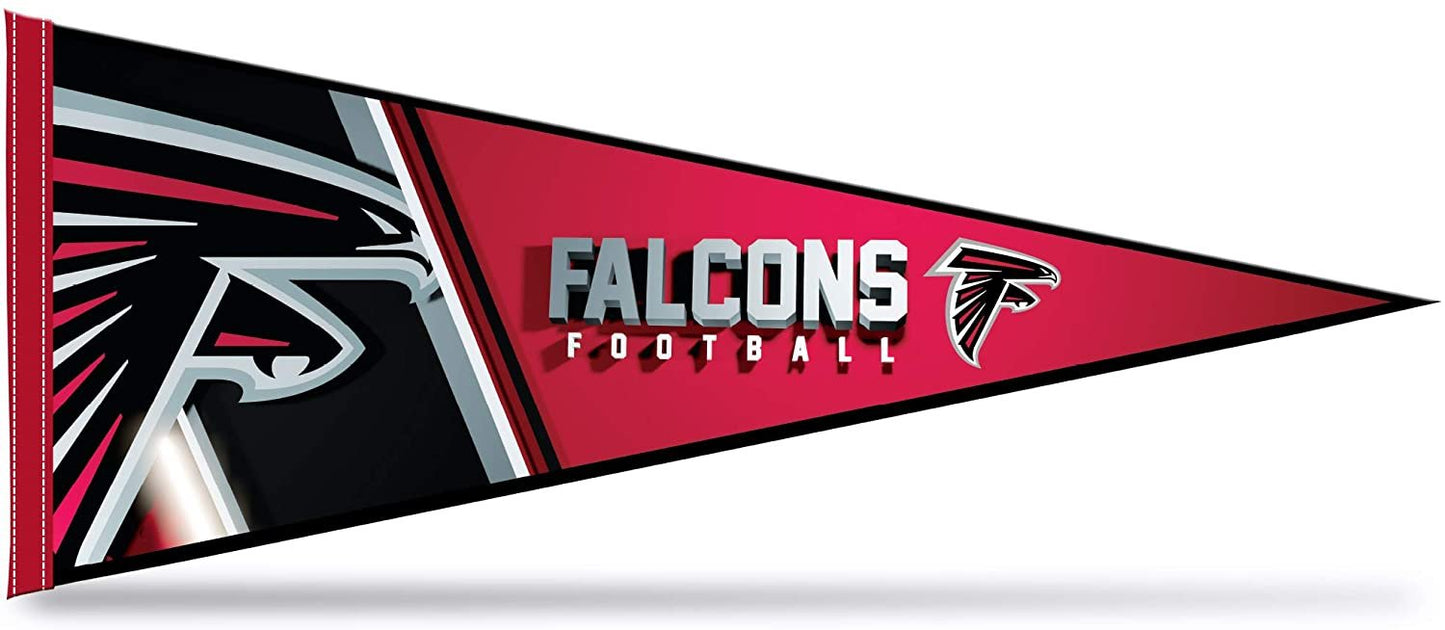 Atlanta Falcons Soft Felt Pennant 12 x 30 Inch