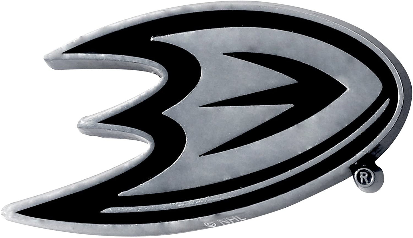 Fanmats 17191 Team Color 3"x3.2" NHL - Anaheim Ducks Emblem