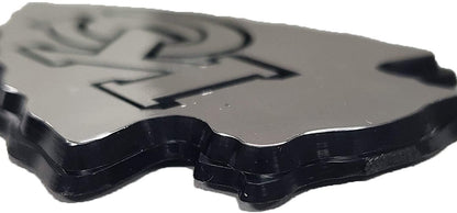 Portland Trail Blazers Solid Metal Raised Auto Emblem Decal Adhesive Backing