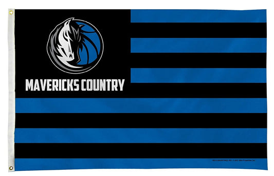 Dallas Mavericks Premium 3x5 Feet Flag Banner, Country Design, Metal Grommets, Outdoor Use, Single Sided