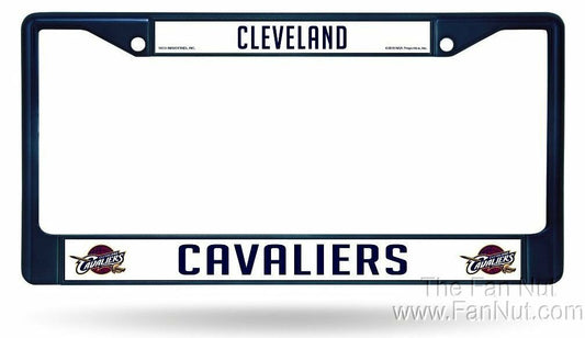 Cleveland Cavaliers CUSTOM NAVY Frame Metal License Plate Tag Cover Basketball