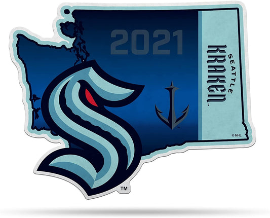 Seattle Kraken 18" State Design Pennant Soft Felt
