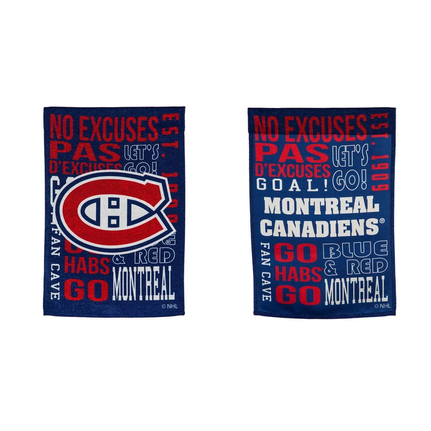 Montreal Canadiens Premium Garden Flag Banner, Double Sided, 13x18 Inch