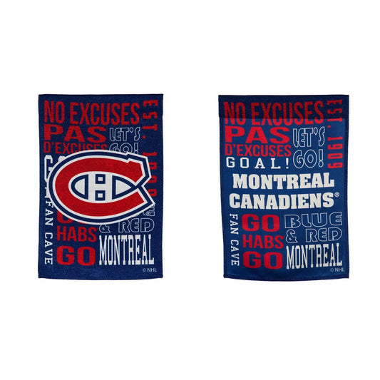 Montreal Canadiens Premium Garden Flag Banner, Double Sided, 13x18 Inch