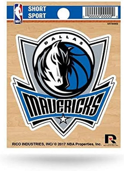 Dallas Mavericks 3 Inch Decal Sticker, Flat Vinyl Die Cut, Full Adhesive Backing
