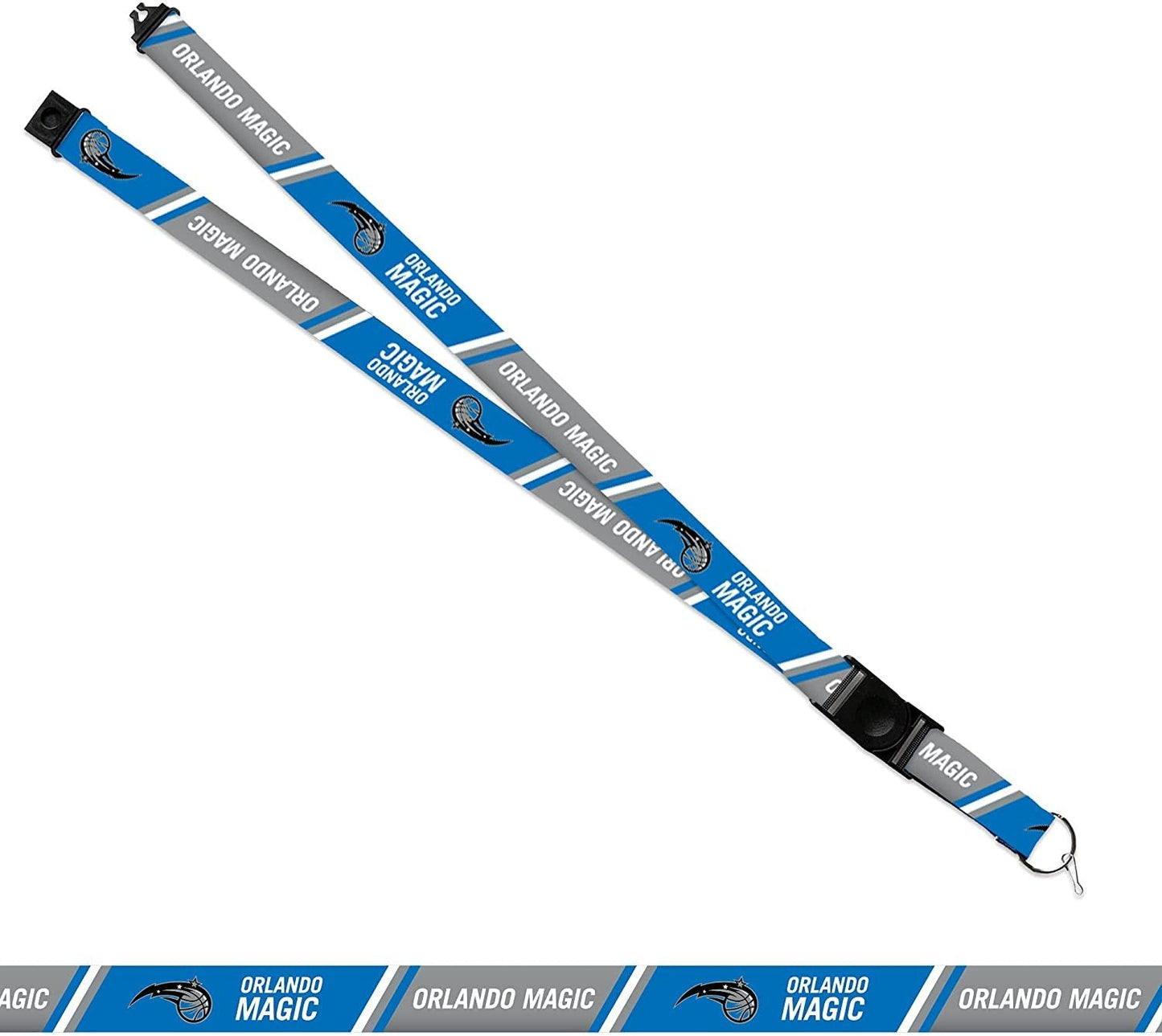 Orlando Magic Lanyard Keychain Safety Breakaway Double Sided