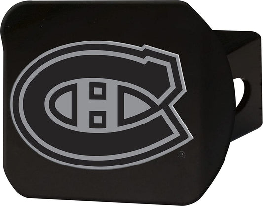 NHL - Montreal Canadiens Black Metal Hitch Cover