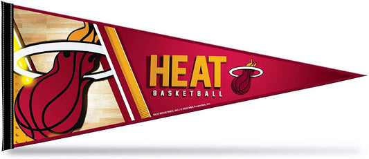 Miami Heat Pennant 12x30 Inch Soft Felt