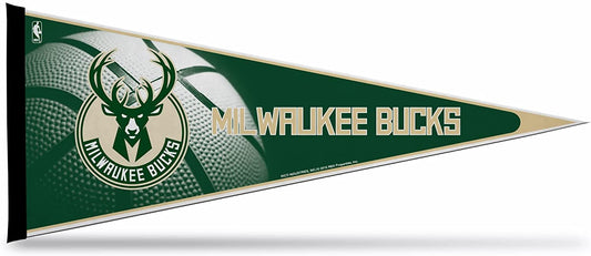Milwaukee Bucks Felt Pennant 12x30 Basketball