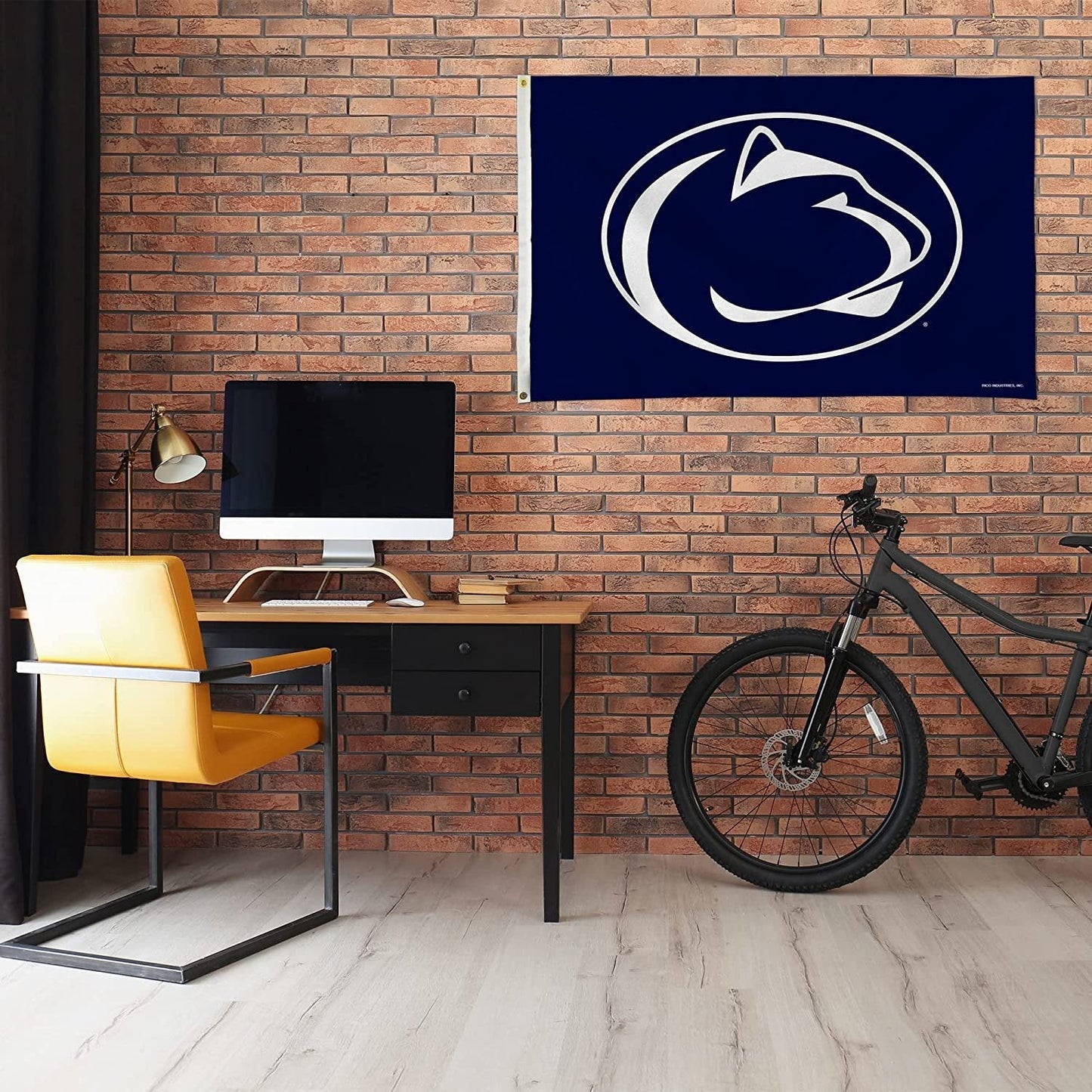 Penn State University Nittany Lions Premium 3x5 Feet Flag Banner Metal Grommets Outdoor Indoor