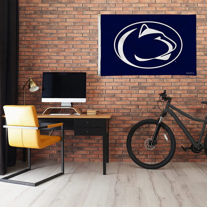 Penn State University Nittany Lions Premium 3x5 Feet Flag Banner Metal Grommets Outdoor Indoor
