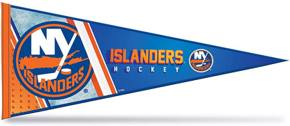 Rico Industries NHL New York Islanders 12" X 30" Soft Felt Pennant - Home/Wall Décor