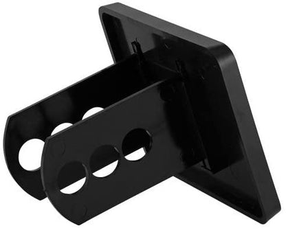 Miami Marlins Plastic Universal Size Auto Hitch Cover Plastic Bumper Trailer Baseball