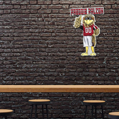 Atlanta Falcons Pennant Mascot Logo 18 Inch Soft Felt