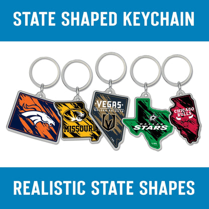 Rico Industries NHL Boston Bruins Champ State Shape Keychain