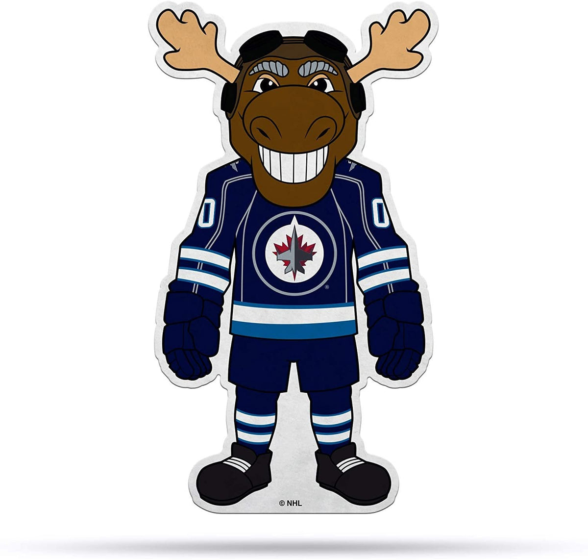 Winnipeg Jets MASCOT Design Pennant Soft Felt 18 Inch