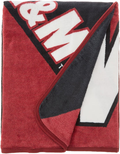 West Texas A&M University Buffaloes Micro Raschel Throw Blanket, Soft Fleece, 50x60 Inch, Lightweight