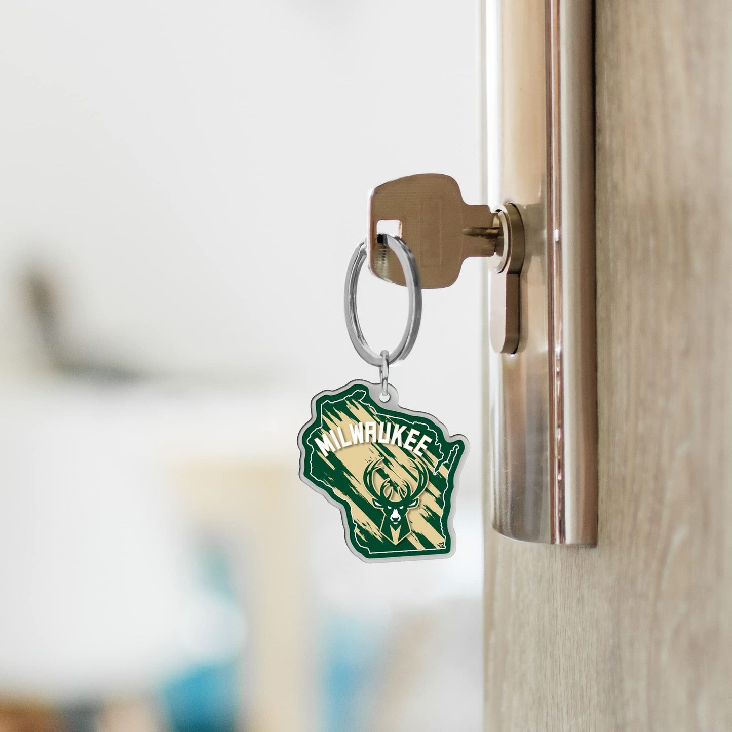 Rico Industries NHL Boston Bruins Champ State Shape Keychain