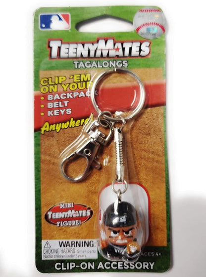 Party Animal Chicago White Sox Teeny Mates Keychain Tag Along Figure MLB Baseball