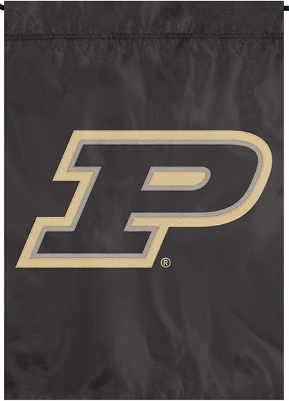Purdue University Boilermakers Premium Garden Flag Banner Applique Embroidered 12.5x18 Inch
