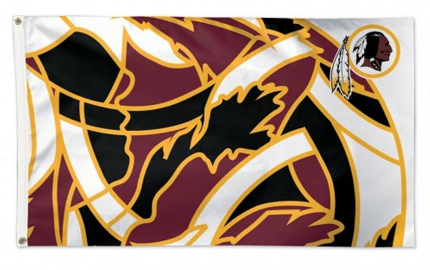 Washington Redskins Commanders Premium 3x5 Feet Flag Banner, Xfit Design, Outdoor Indoor Use, Single Sided