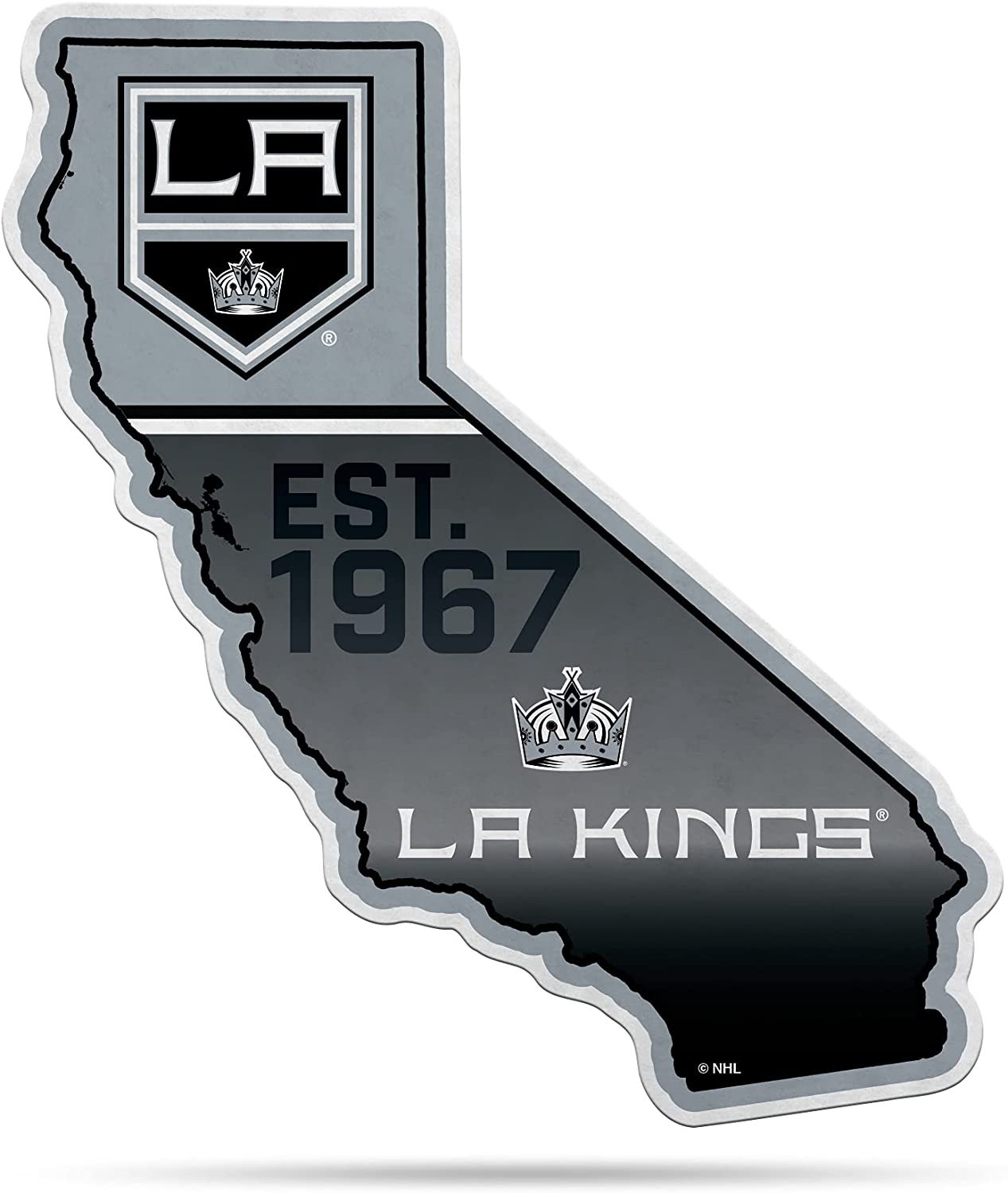 Los Angeles Kings 18" State Design Pennant Soft Felt