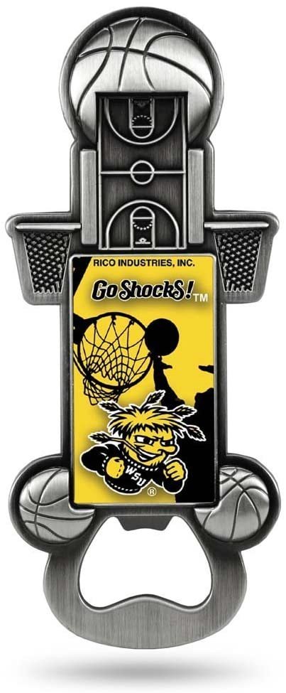 Rico PYS310301 NCAA Wichita State Party Starter Basketball Sports Fan Charms, Multicolor, One Size