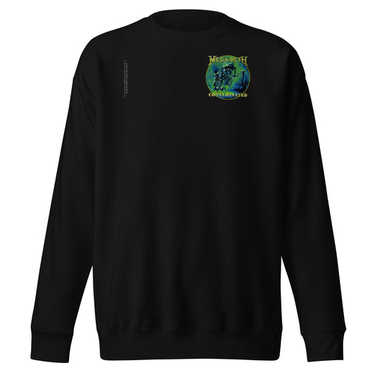 Megadeth Small Contaminated Mens Sweatshirt Black