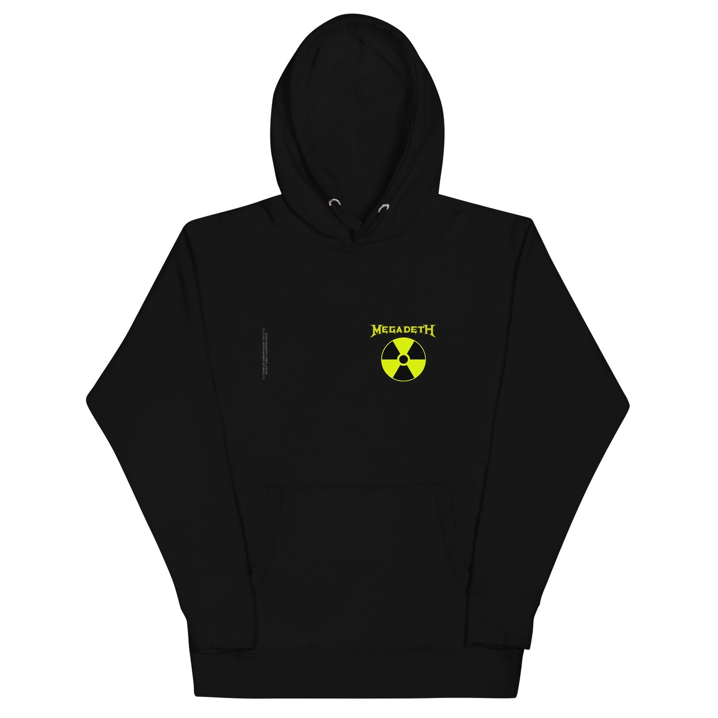 Megadeth Radioactive Mens Hoodie Black