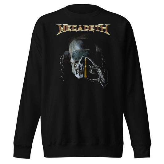 Megadeth One Bullett Left Mens Sweatshirt Black