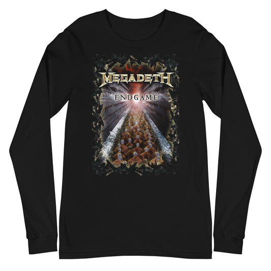 Megadeth Endgame Mens Long Sleeve Shirt Black