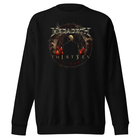 Megadeth Th1rt3en Mens Sweatshirt Black