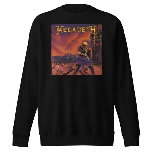 Megadeth Peace Sells but Who's Buying? Mens Sweatshirt Black