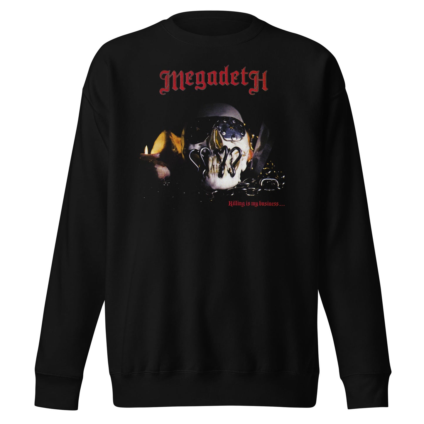 Megadeth Killing is my Business... Mens Sweatshirt Black