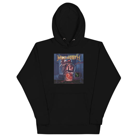 Megadeth Hangar 18 Mens Officially Licensed Hoodie Black