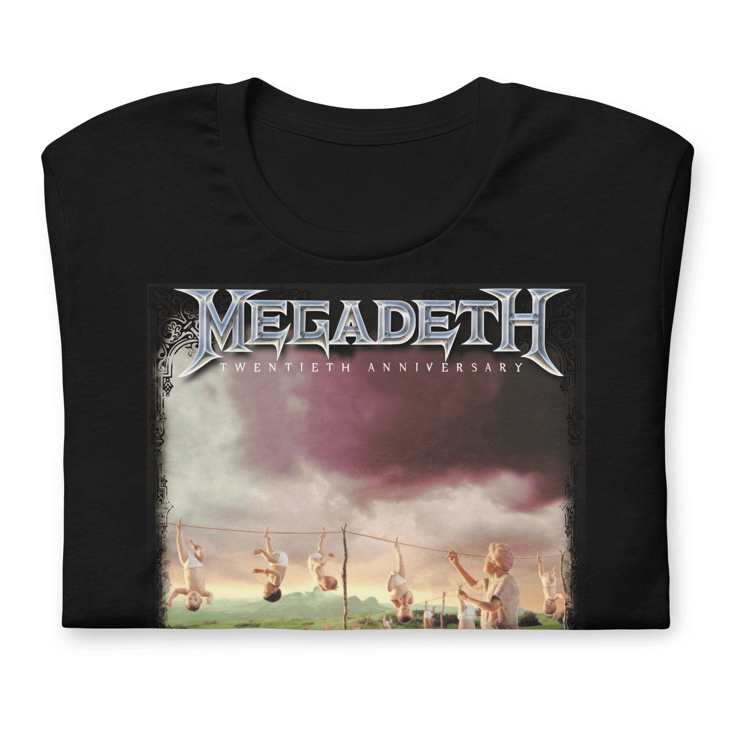 Megadeth 20th Youthanasia Officially Licensed Mens T Shirt Black