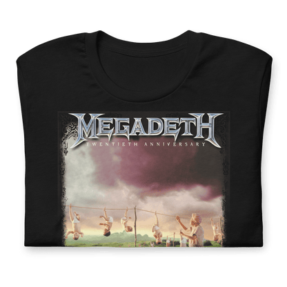 Megadeth 20th Youthanasia Officially Licensed Mens T Shirt Black