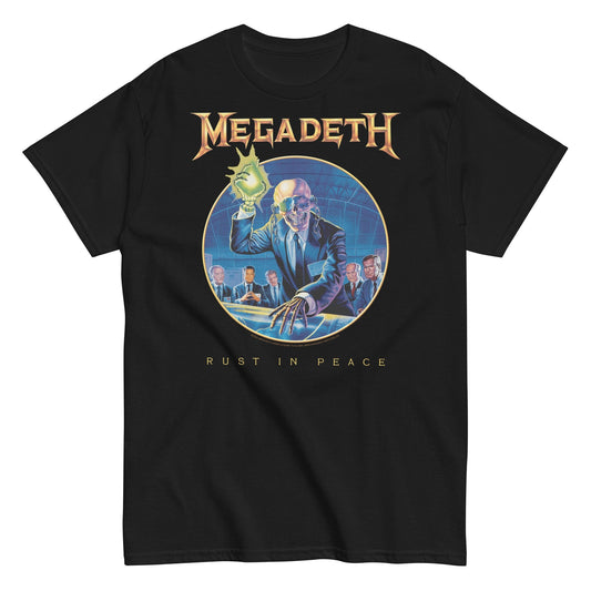 Megadeth Circle of Rust Mens T Shirt Black