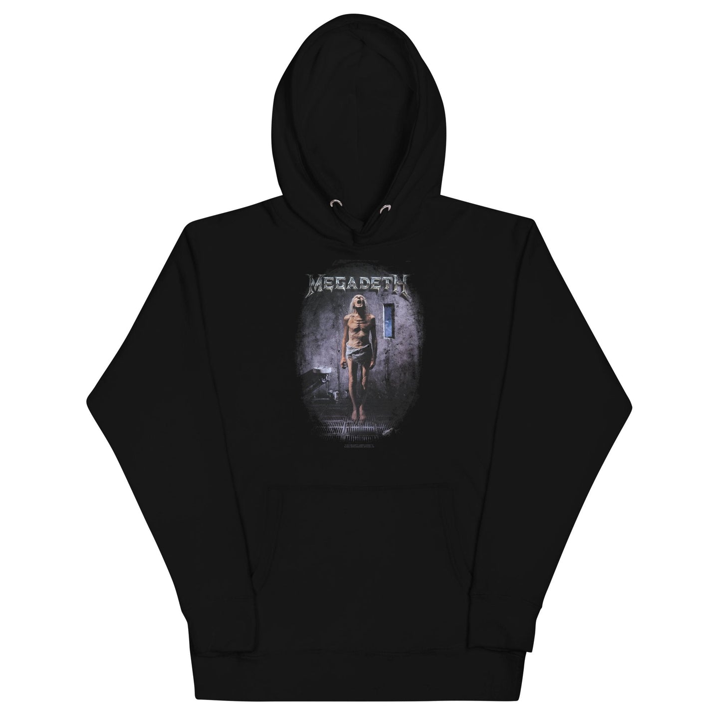 Megadeth Countdown to Extinction Classic Mens Officially Licensed Hoodie Black
