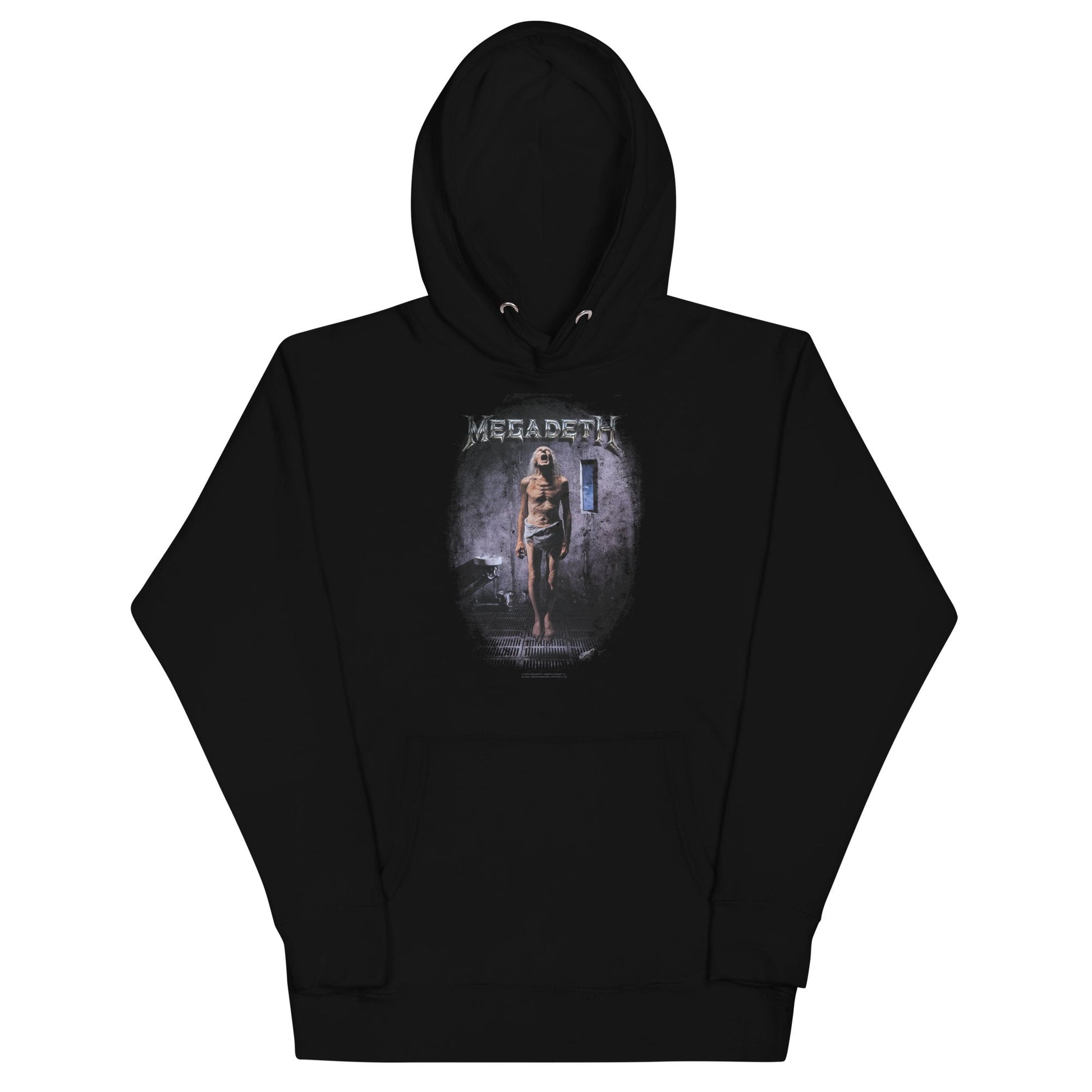 Megadeth Countdown to Extinction Classic Mens Officially Licensed Hoodie Black