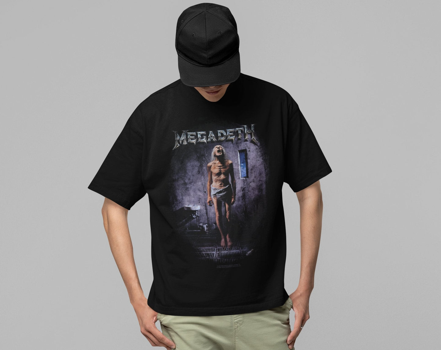 Megadeth Countdown to Extinction Jumbo Print Mens T Shirt Black