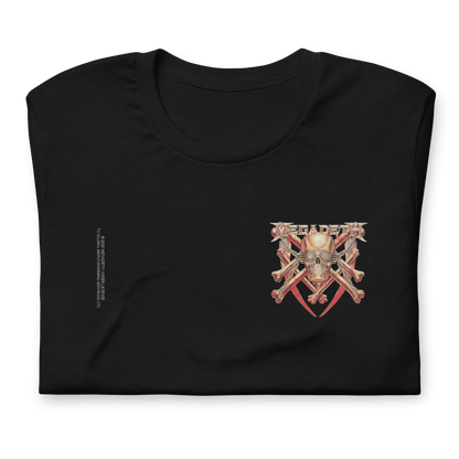 Megadeth Crossed Bones Officially Licensed Mens T Shirt Black