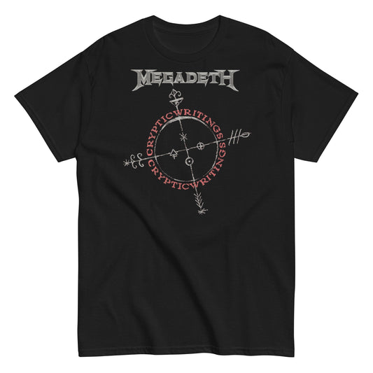 Megadeth Cryptic Writings Mens T Shirt Black